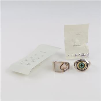 Silver Jewelry, 16 Pieces