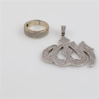 Silver Jewelry, 2 Pieces