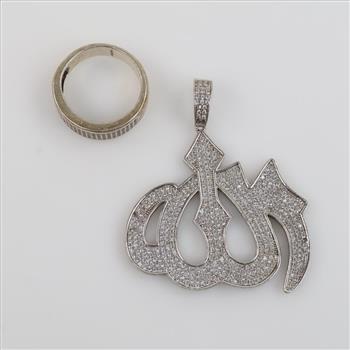 Silver Jewelry, 2 Pieces