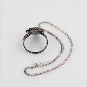 Silver Jewelry, 2 Pieces