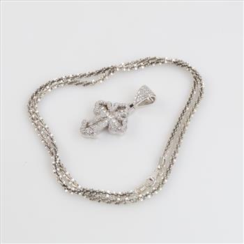 Silver Jewelry, 2 Pieces