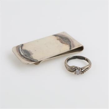 Silver Jewelry, 2 Pieces