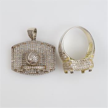 Silver Jewelry, 2 Pieces