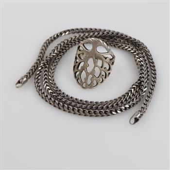 Silver Jewelry, 2 Pieces