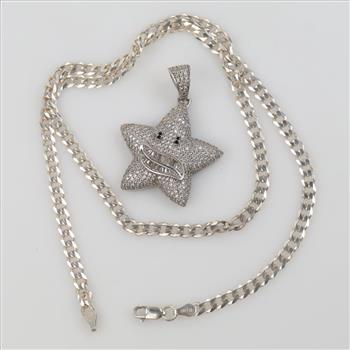 Silver Jewelry, 2 Pieces