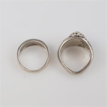 Silver Jewelry, 2 Pieces