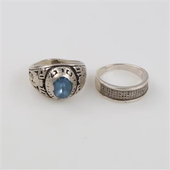 Silver Jewelry, 2 Pieces