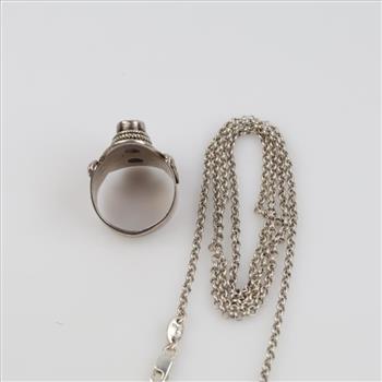 Silver Jewelry, 2 Pieces
