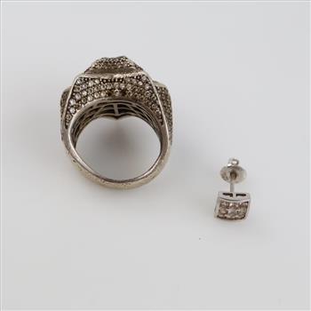 Silver Jewelry, 2 Pieces