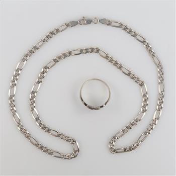 Silver Jewelry, 2 Pieces