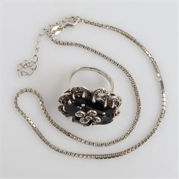 Silver Jewelry, 2 Pieces