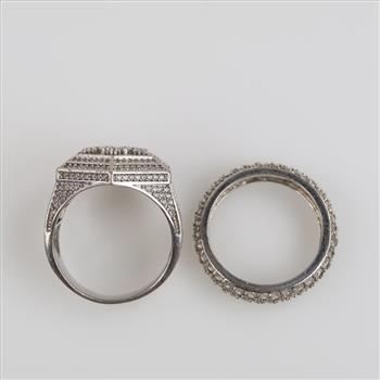 Silver Jewelry, 2 Rings