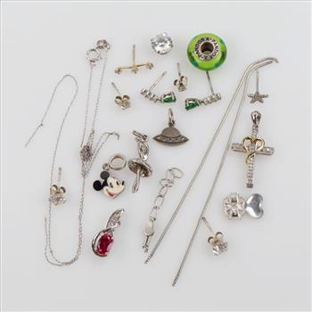 Silver Jewelry, 20 Pieces