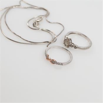 Silver Jewelry, 3 Pieces