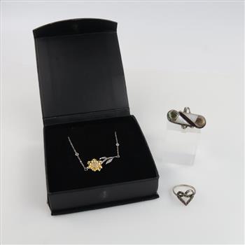 Silver Jewelry, 3 Pieces