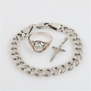 Silver Jewelry, 3 Pieces