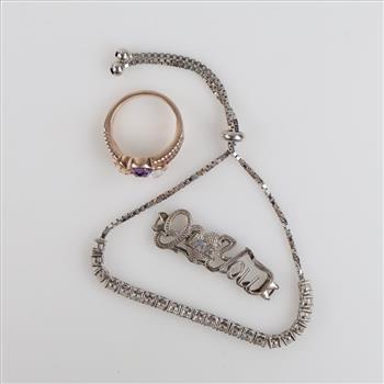 Silver Jewelry, 3 Pieces