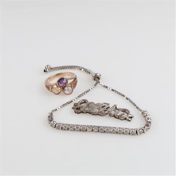 Silver Jewelry, 3 Pieces