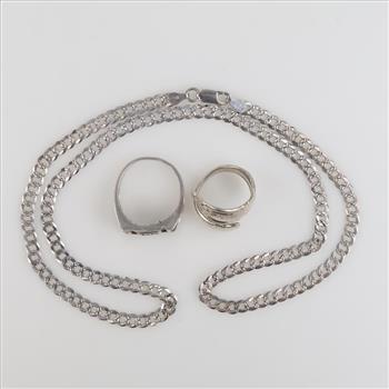 Silver Jewelry, 3 Pieces