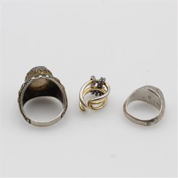 Silver Jewelry, 3 Pieces