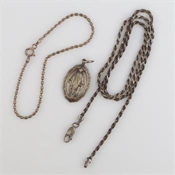 Silver Jewelry, 3 Pieces