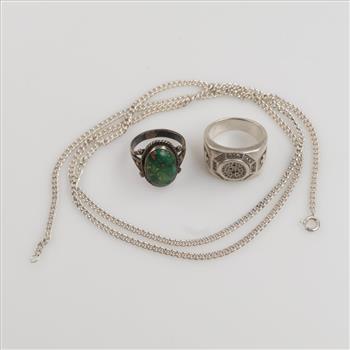 Silver Jewelry, 3 Pieces