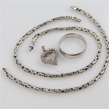Silver Jewelry, 3 Pieces