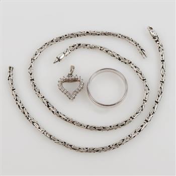 Silver Jewelry, 3 Pieces