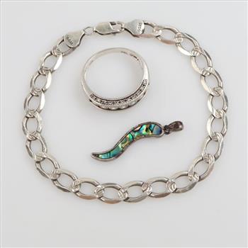 Silver Jewelry, 3 Pieces