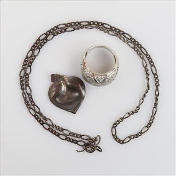 Silver Jewelry, 3 Pieces