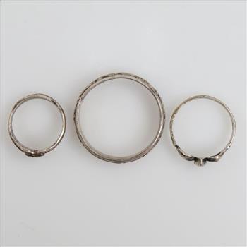 Silver Jewelry, 3 Pieces