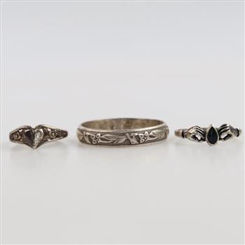 Silver Jewelry, 3 Pieces