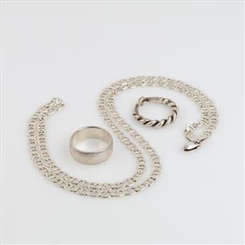 Silver Jewelry, 3 Pieces