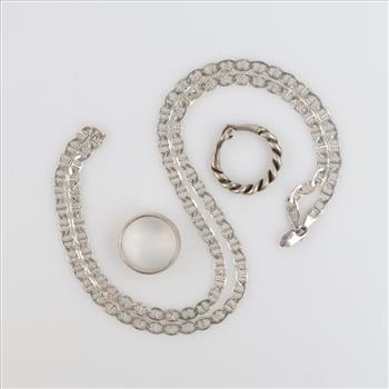 Silver Jewelry, 3 Pieces
