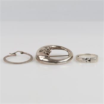 Silver Jewelry, 3 Pieces