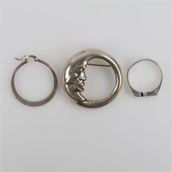 Silver Jewelry, 3 Pieces