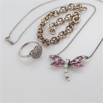Silver Jewelry, 3 Pieces