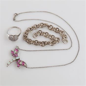 Silver Jewelry, 3 Pieces