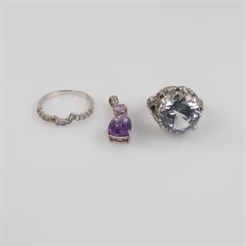 Silver Jewelry, 3 Pieces