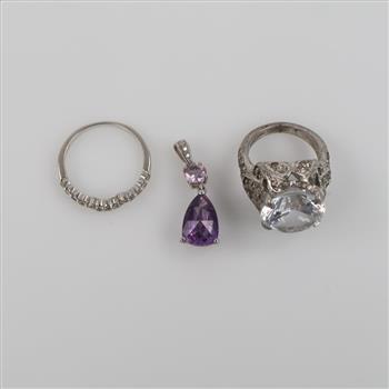 Silver Jewelry, 3 Pieces