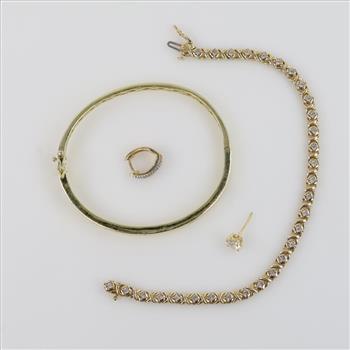 Silver Jewelry, 4 Pieces