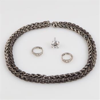 Silver Jewelry, 4 Pieces