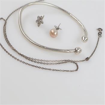 Silver Jewelry, 4 Pieces