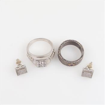 Silver Jewelry, 4 Pieces