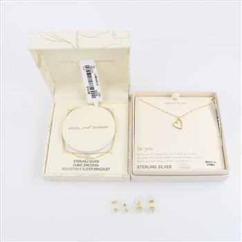 Silver Jewelry, 4+ Pieces
