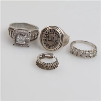 Silver Jewelry, 4 Pieces