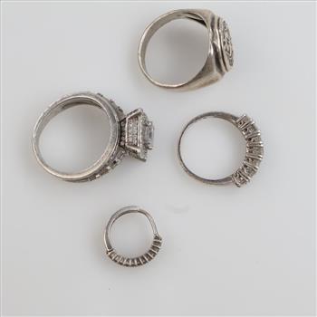 Silver Jewelry, 4 Pieces