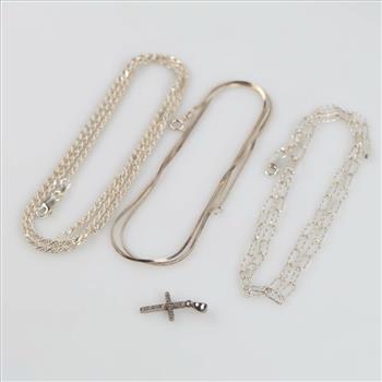 Silver Jewelry, 4 Pieces