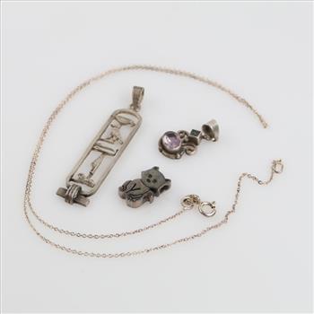 Silver Jewelry, 4 Pieces