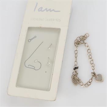 Silver Jewelry, 4 Pieces
